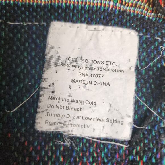 Floral "Granddaughter So Many of My Smiles Begin with You" Fringe Throw Blanket - Picture 5 of 5